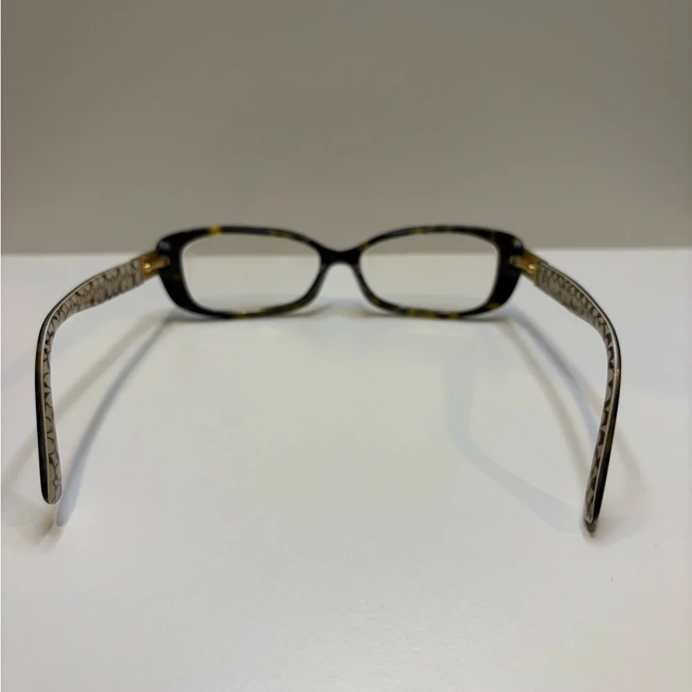 COACH EYEGLASSES HC6063 (Elizabeth) 5262 (Dark Tort‎ Sand SigC) COACH GLASSES